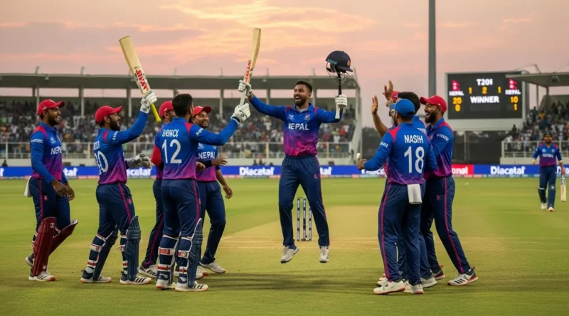 Nepal Makes History Defeats West Indies in T20I Series