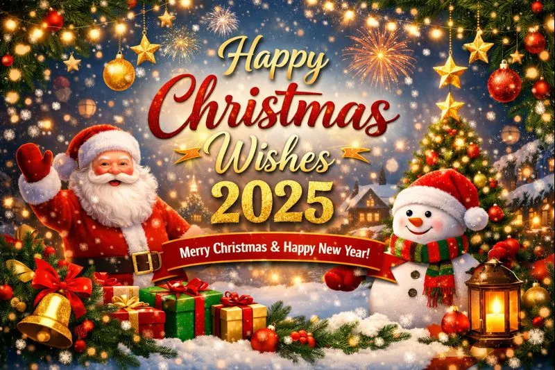 Happy Christmas Wishes 2025