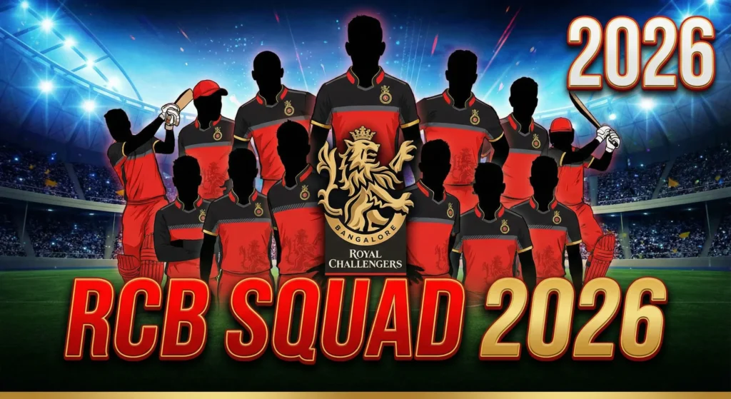 RCB Squad 2026