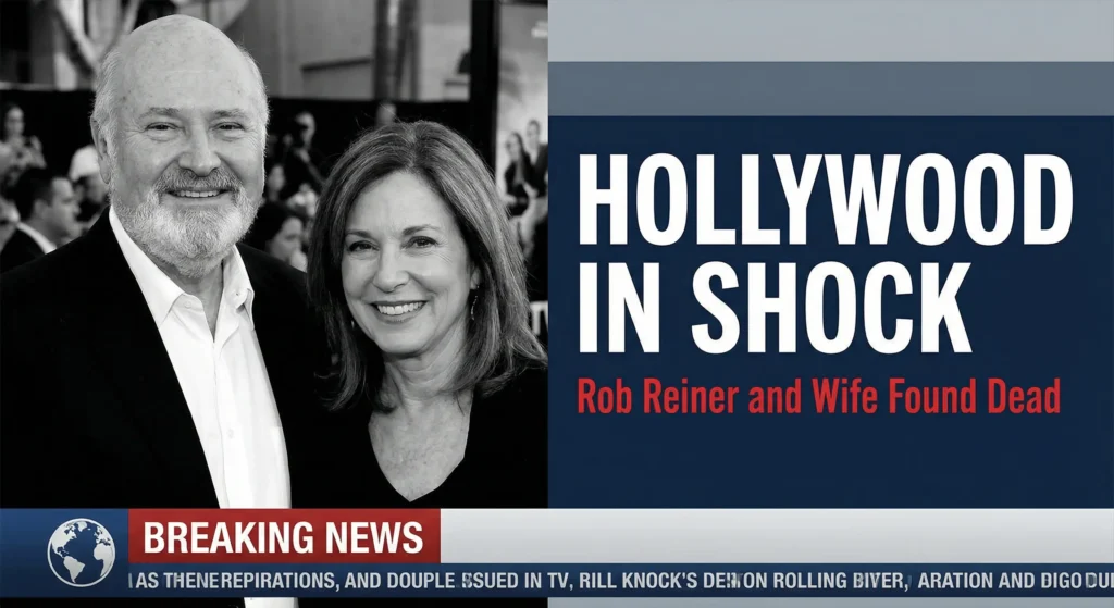 Rob Reiner and Wife Found Dead Hollywood in Shock