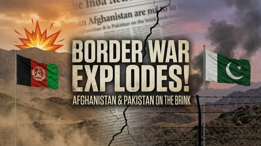 Border War Explodes! Afghanistan & Pakistan on the Brink