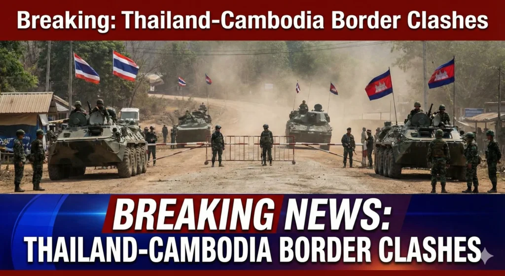 Breaking: Thailand-Cambodia Border Clashes