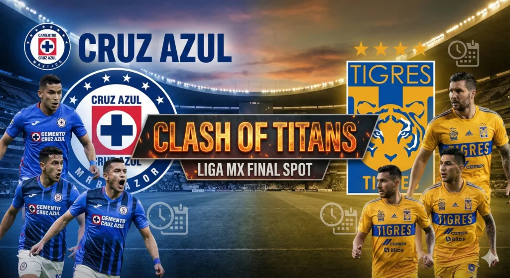 Clash of Titans: Cruz Azul and Tigres Battle for Liga MX Final Spot Amidst Grueling Schedules