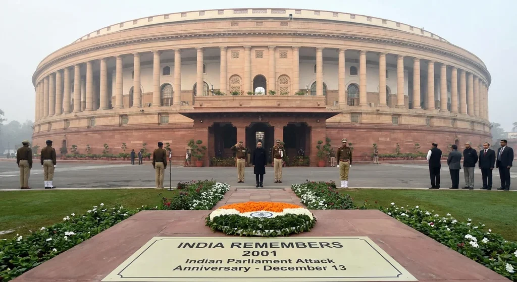 2001 Indian Parliament attack anniversary