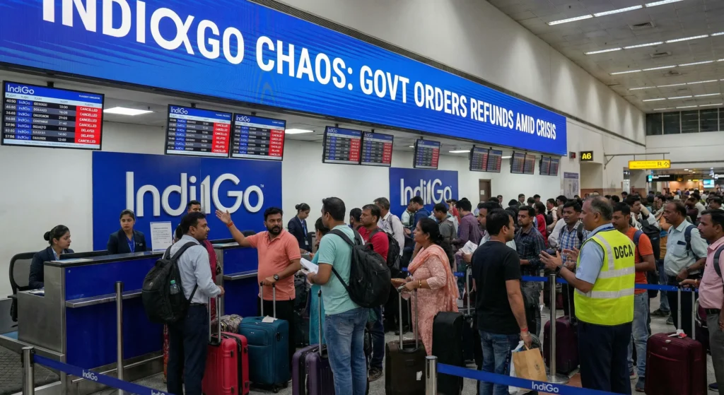 IndiGo Chaos: Govt Orders Refunds Amid Crisis