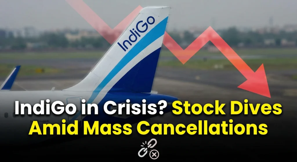 IndiGo in Crisis? Stock Dives Amid Mass Cancellations