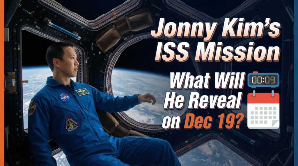 Jonny Kim ISS mission