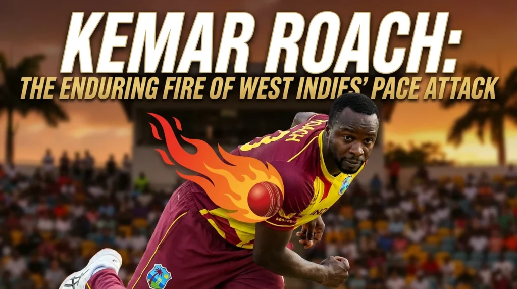 Kemar Roach: The Enduring Fire of West Indies’ Pace Attack
