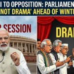 PM Modi to Opposition: Parliament Needs ‘Delivery, Not Drama’ Ahead of Winter Session