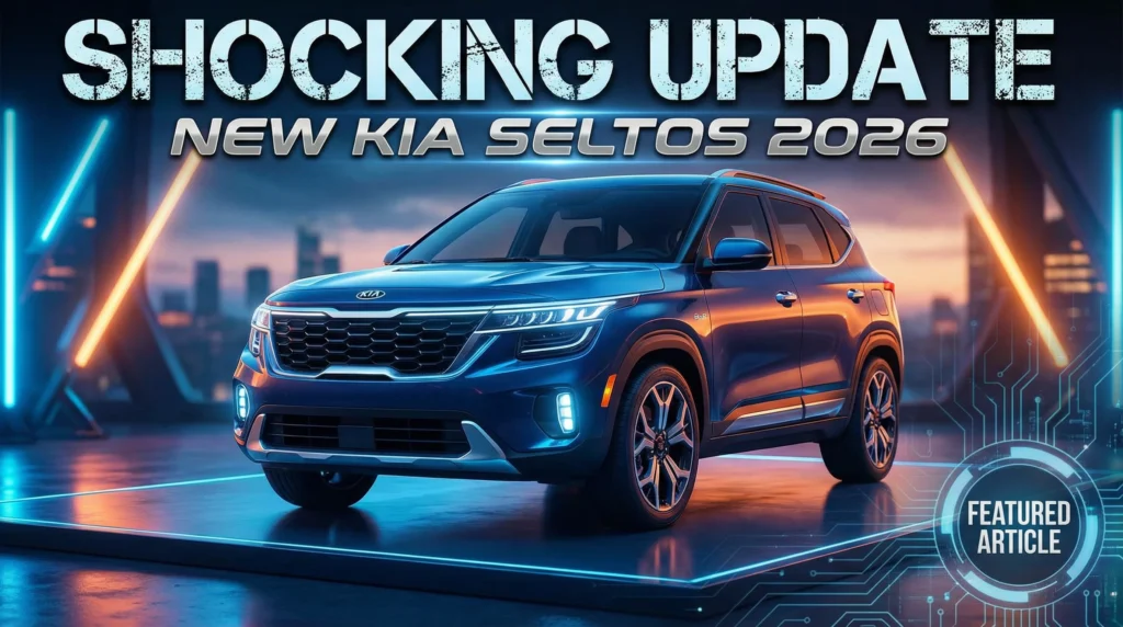 Shocking Update: New Kia Seltos 2026