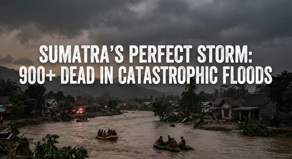 Sumatra’s Perfect Storm: 900+ Dead in Catastrophic Floods
